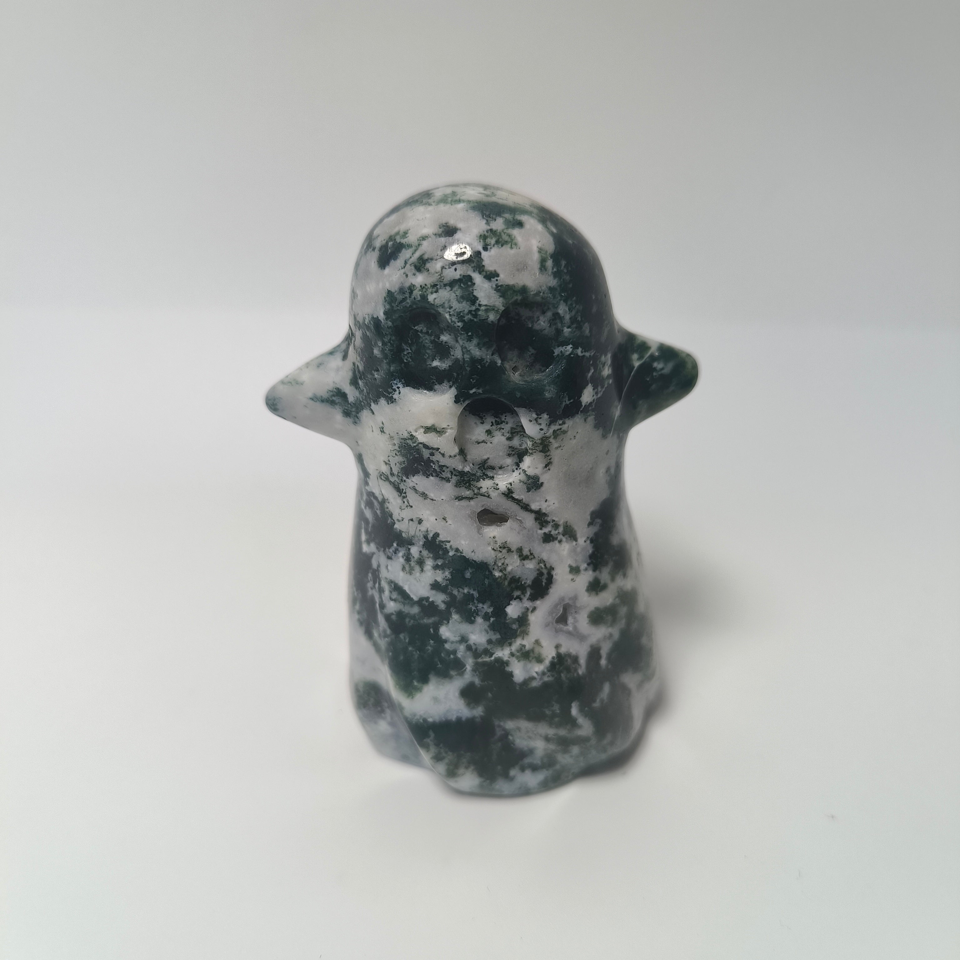 Moss agate ghost