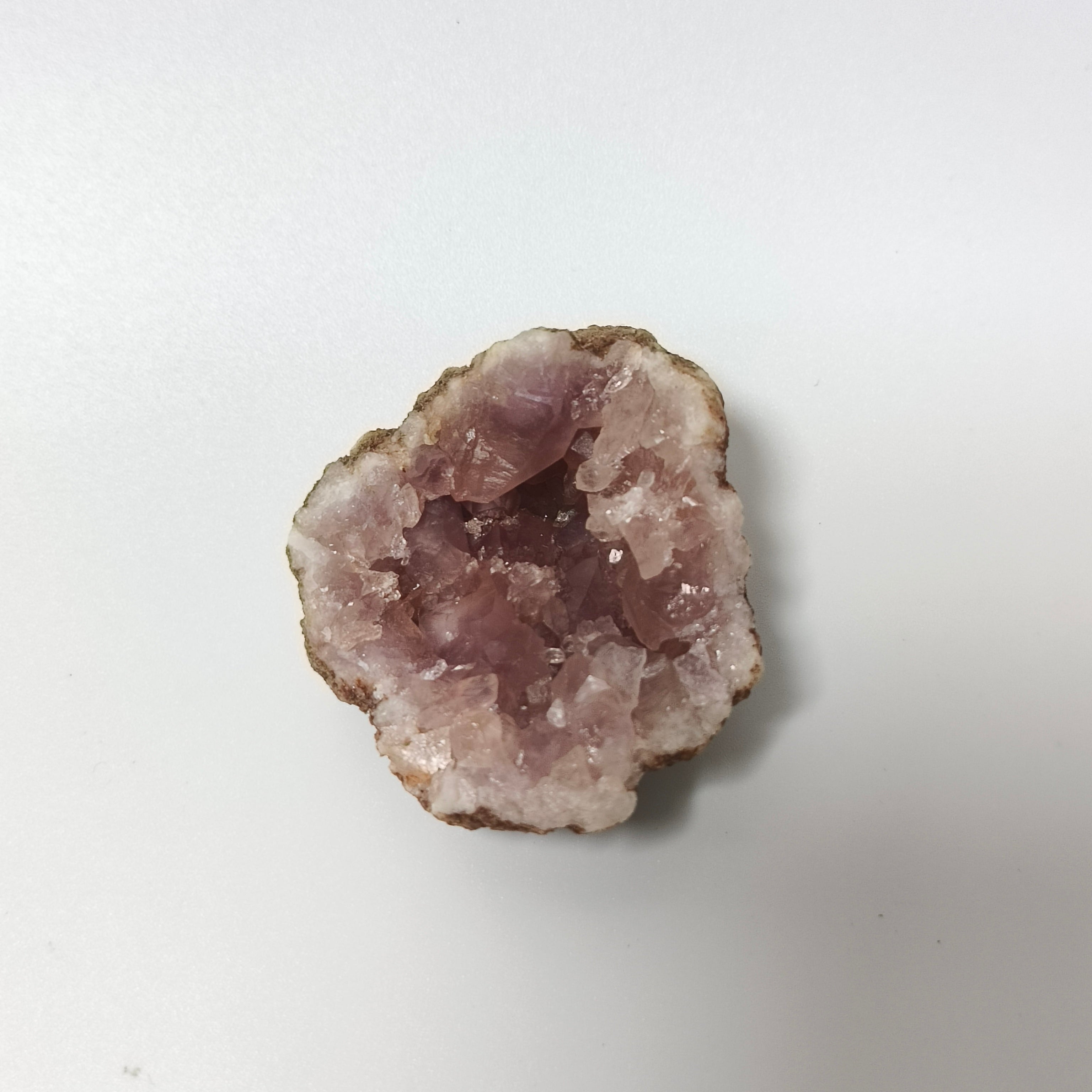 Pink Amethyst geodes