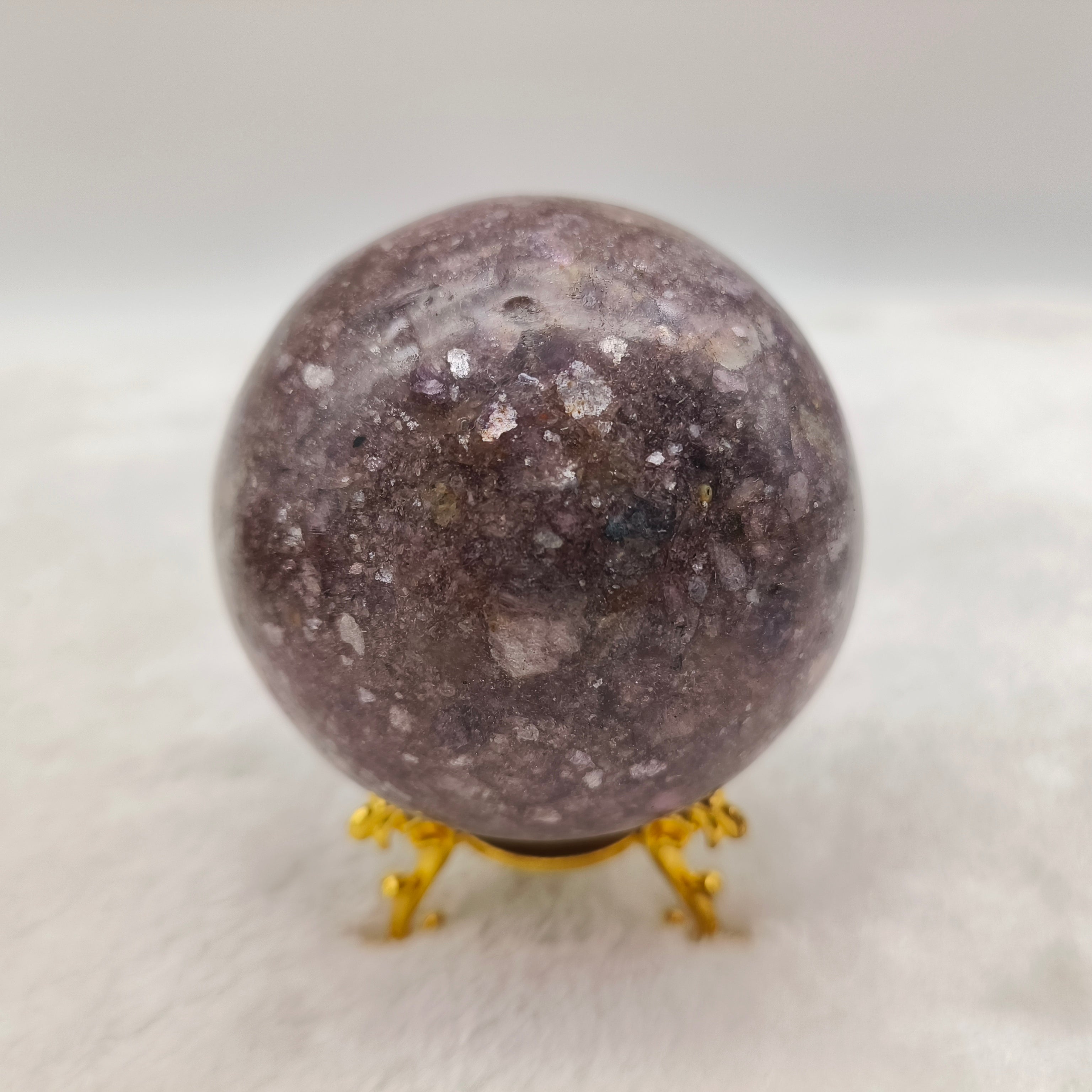 Lepidolite spheres