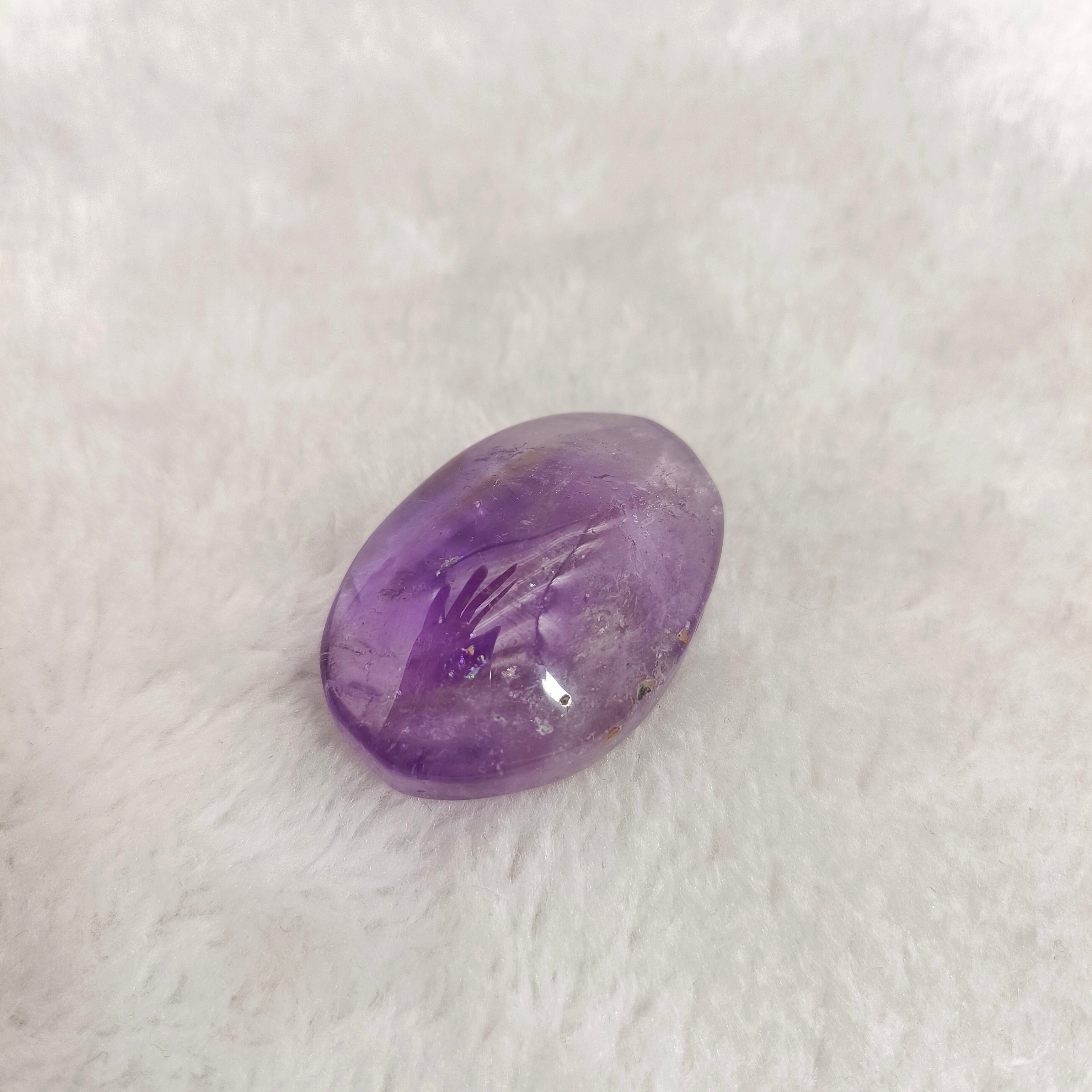 Amethyst palm stone