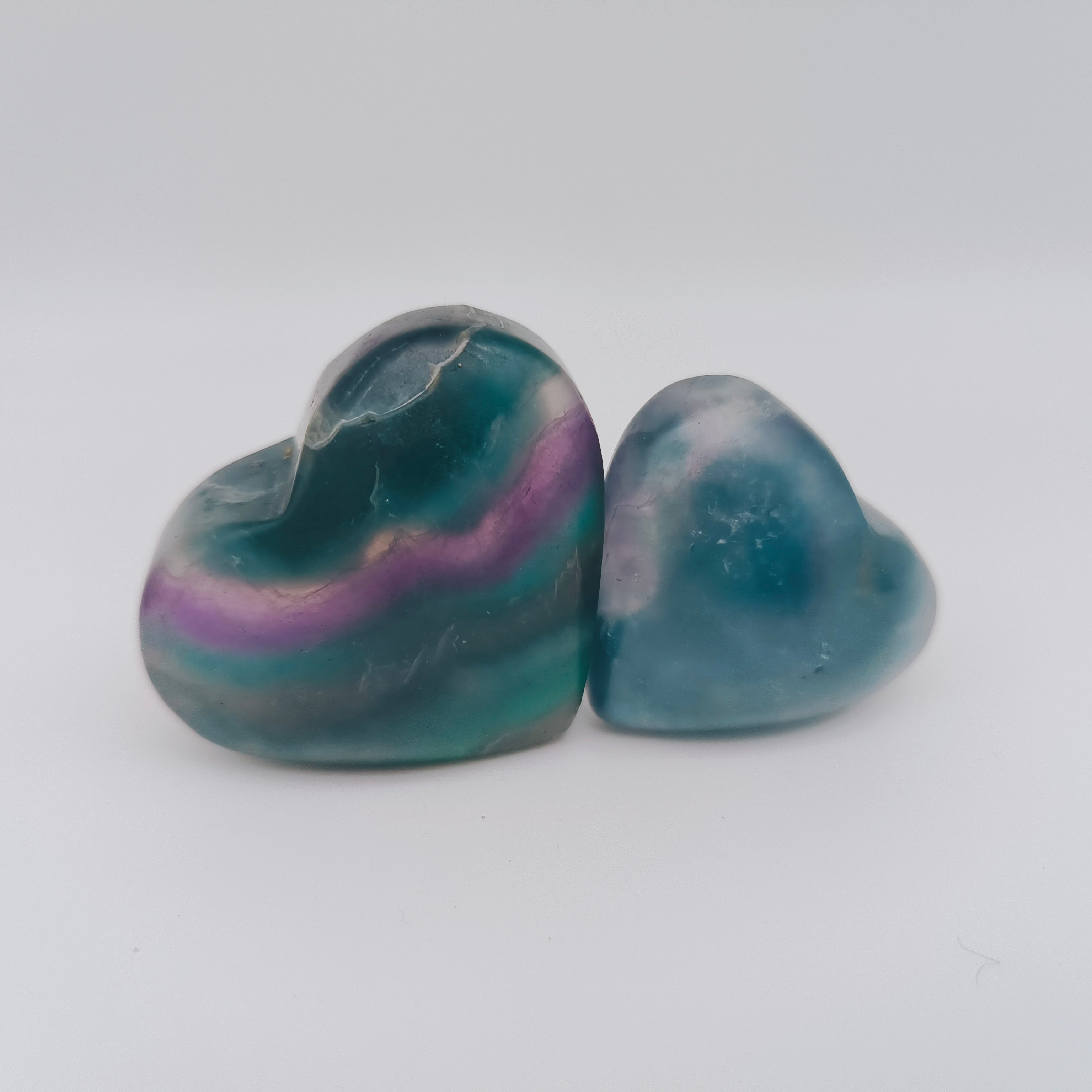 Fluorite heart