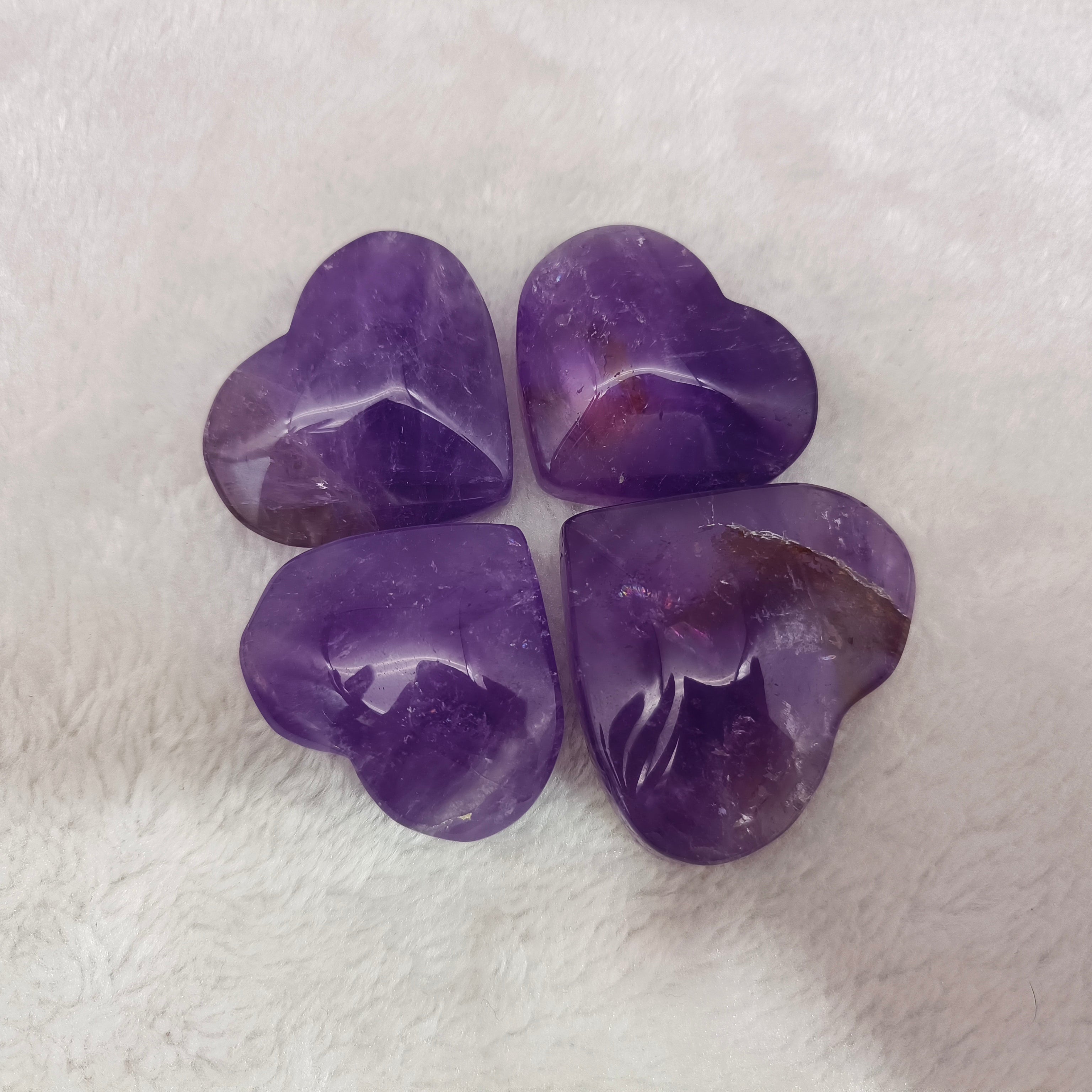 Amethyst heart