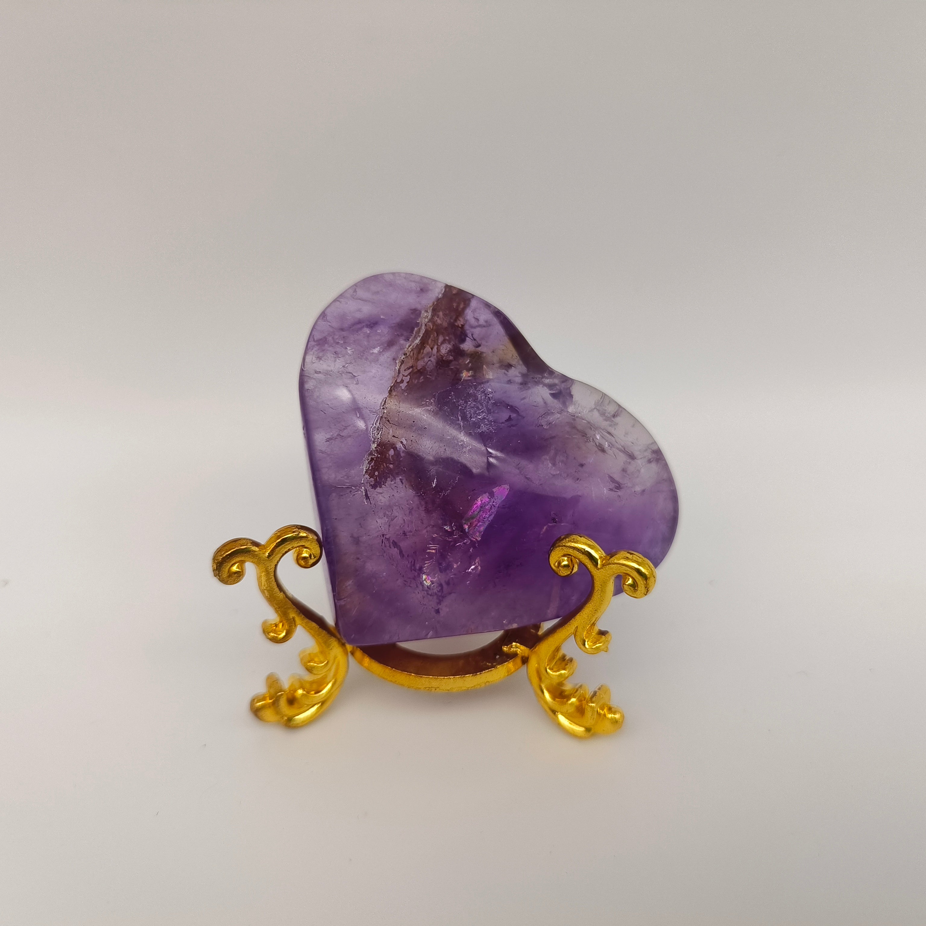 Amethyst heart