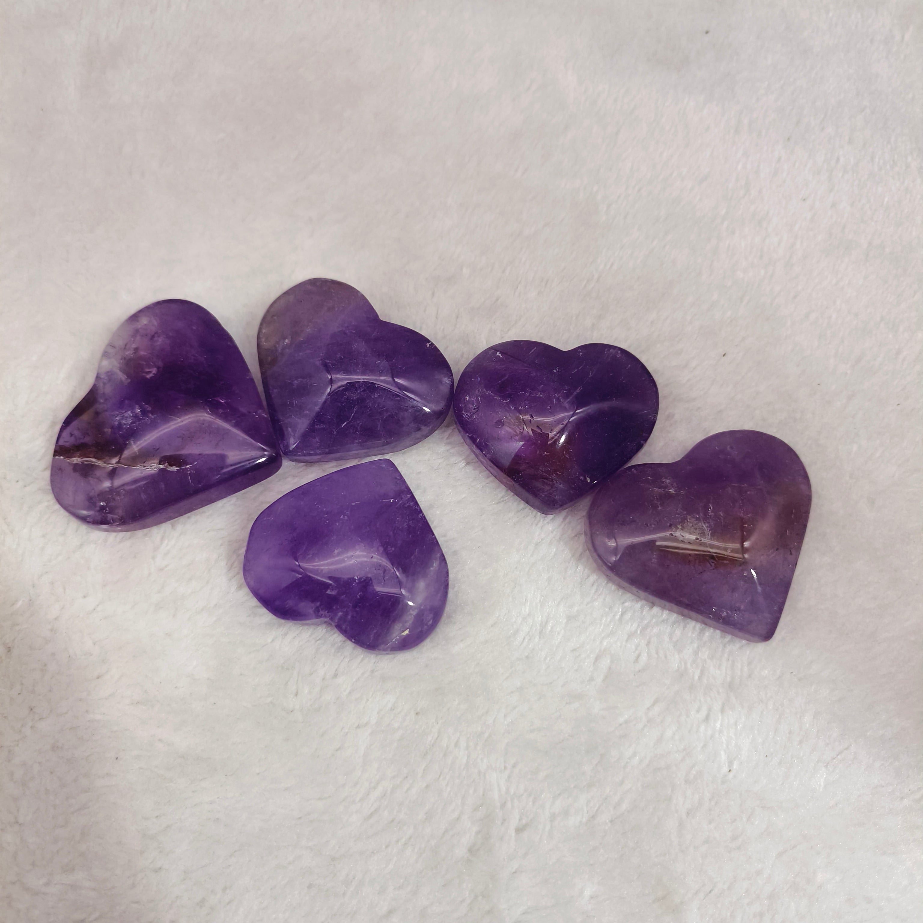 Amethyst heart