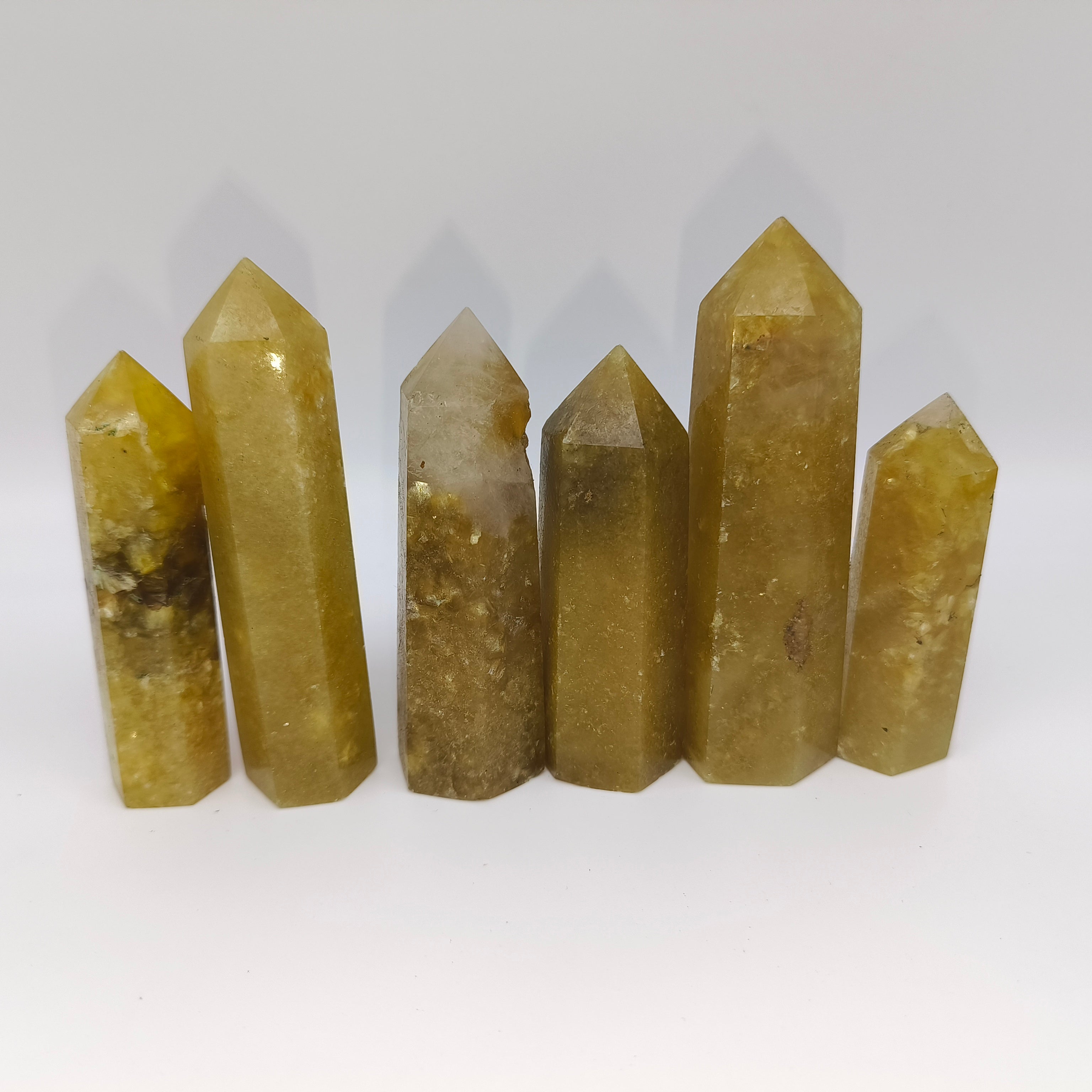 Yellow mica tower