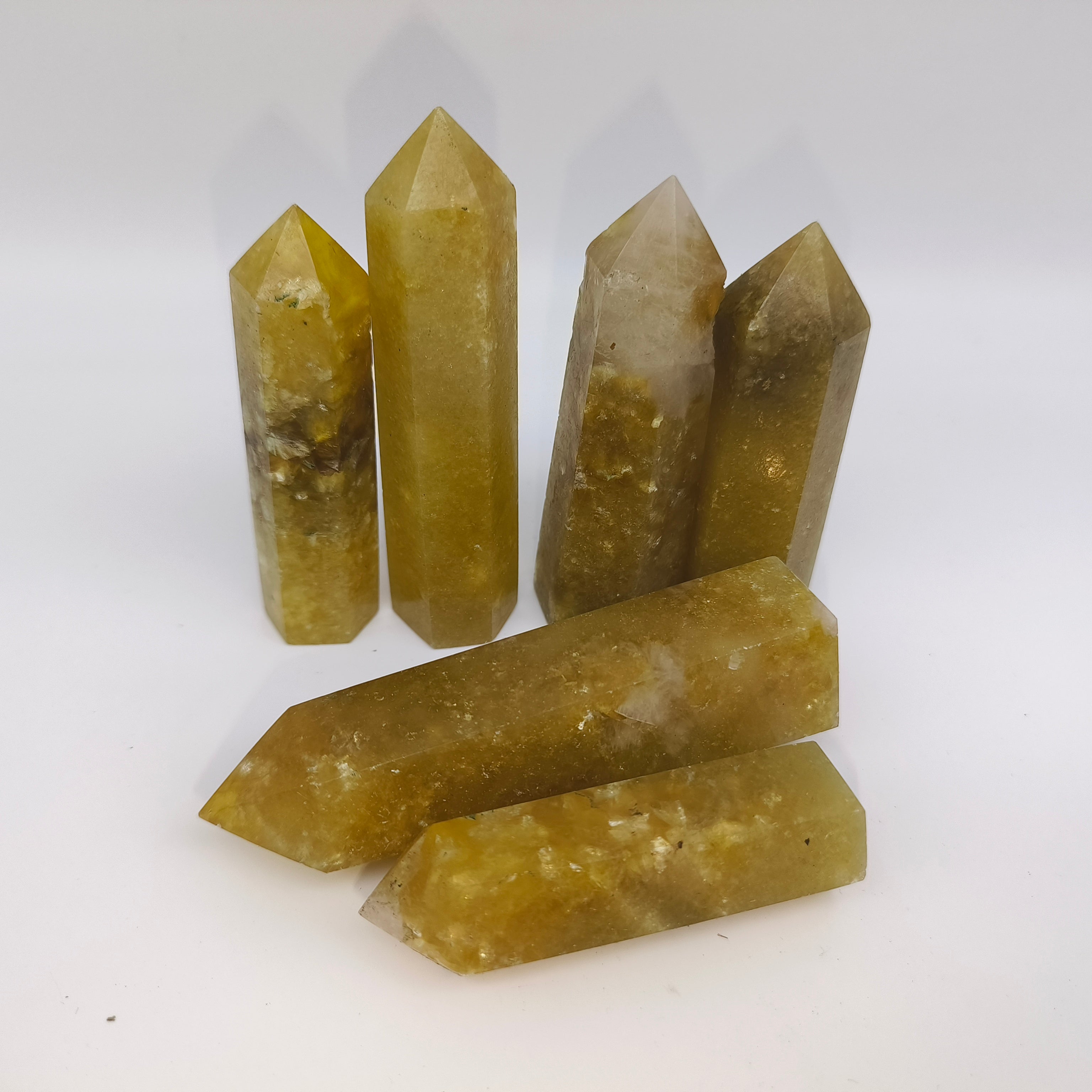 Yellow mica tower