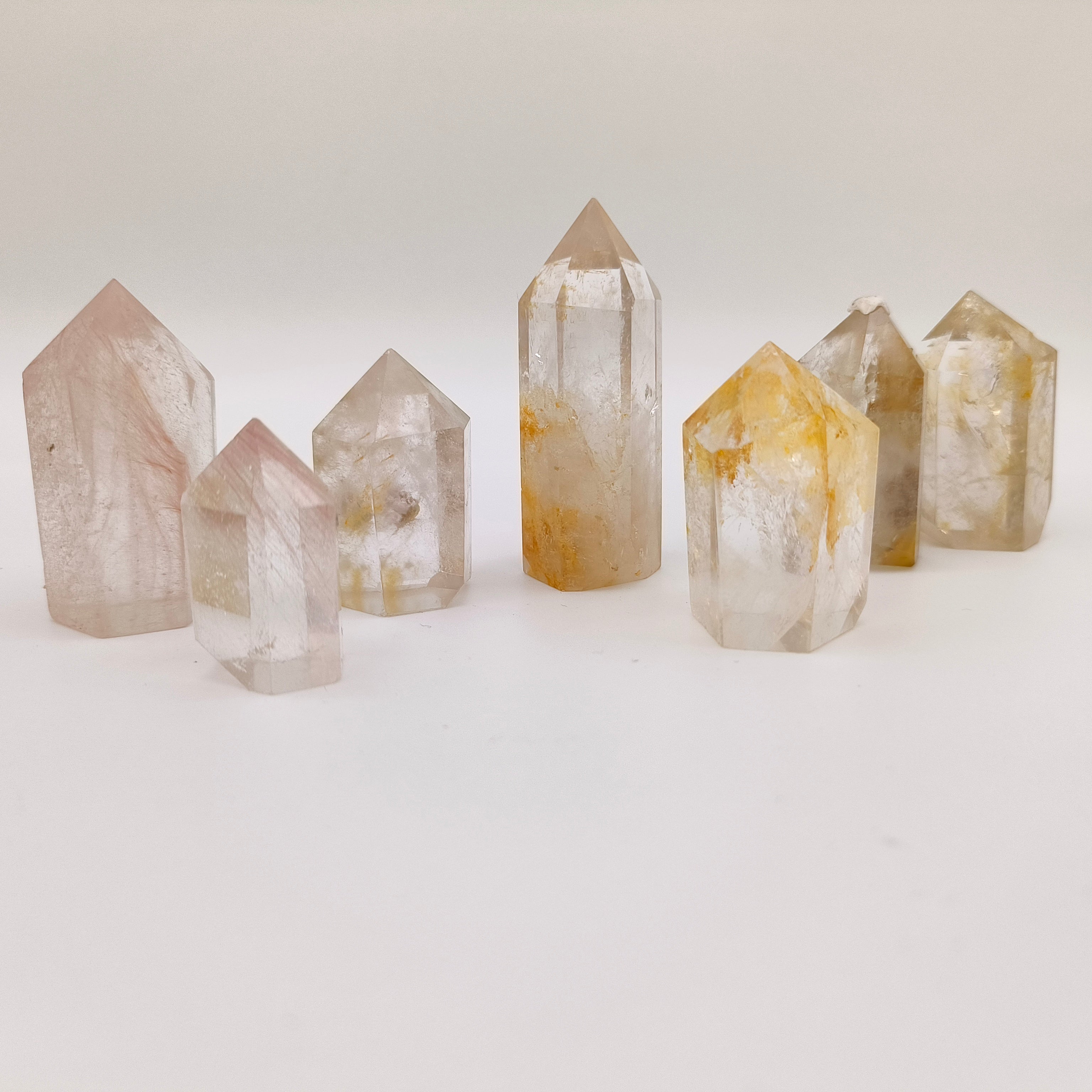 Rabbit fur crystal tower