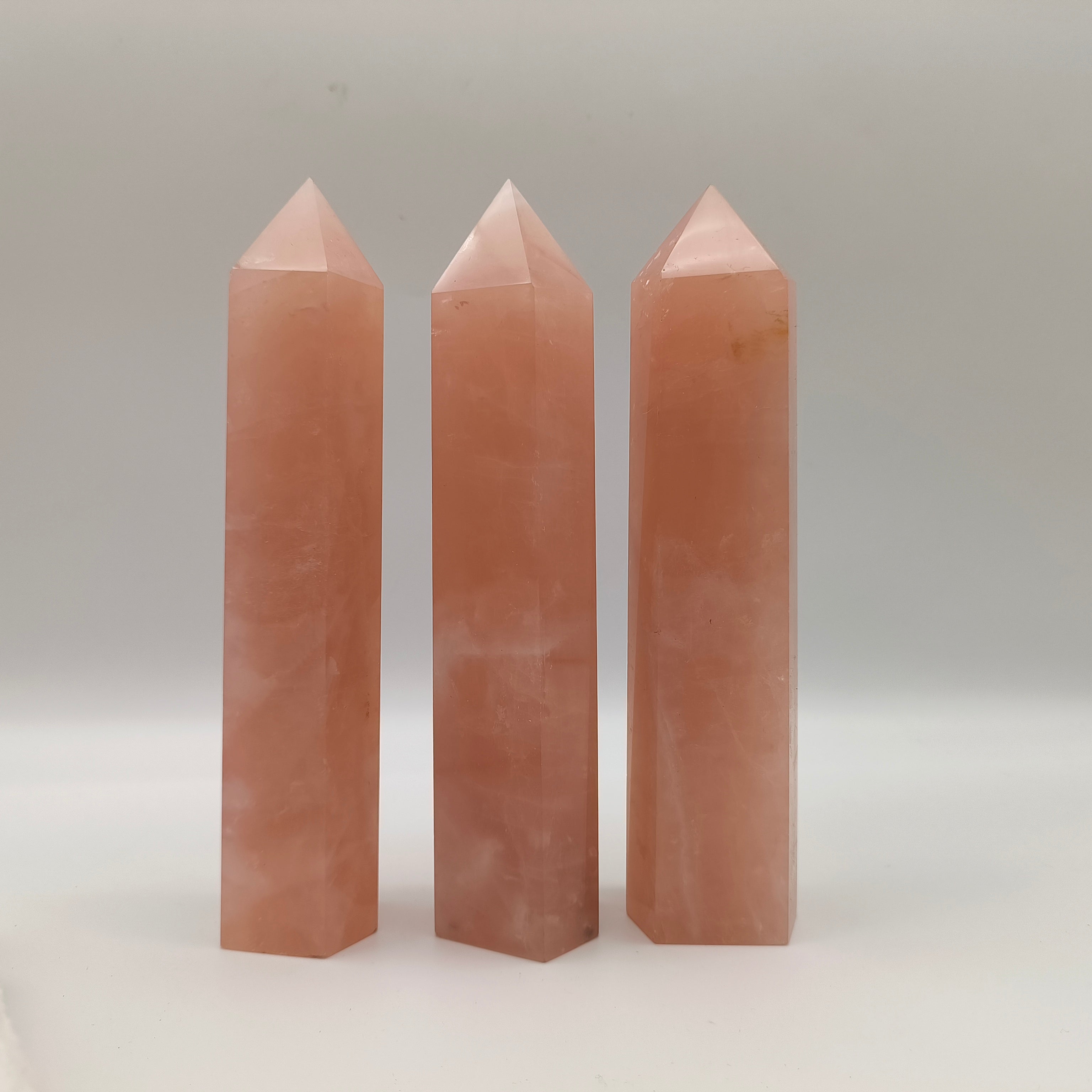 Rose quartz big tower