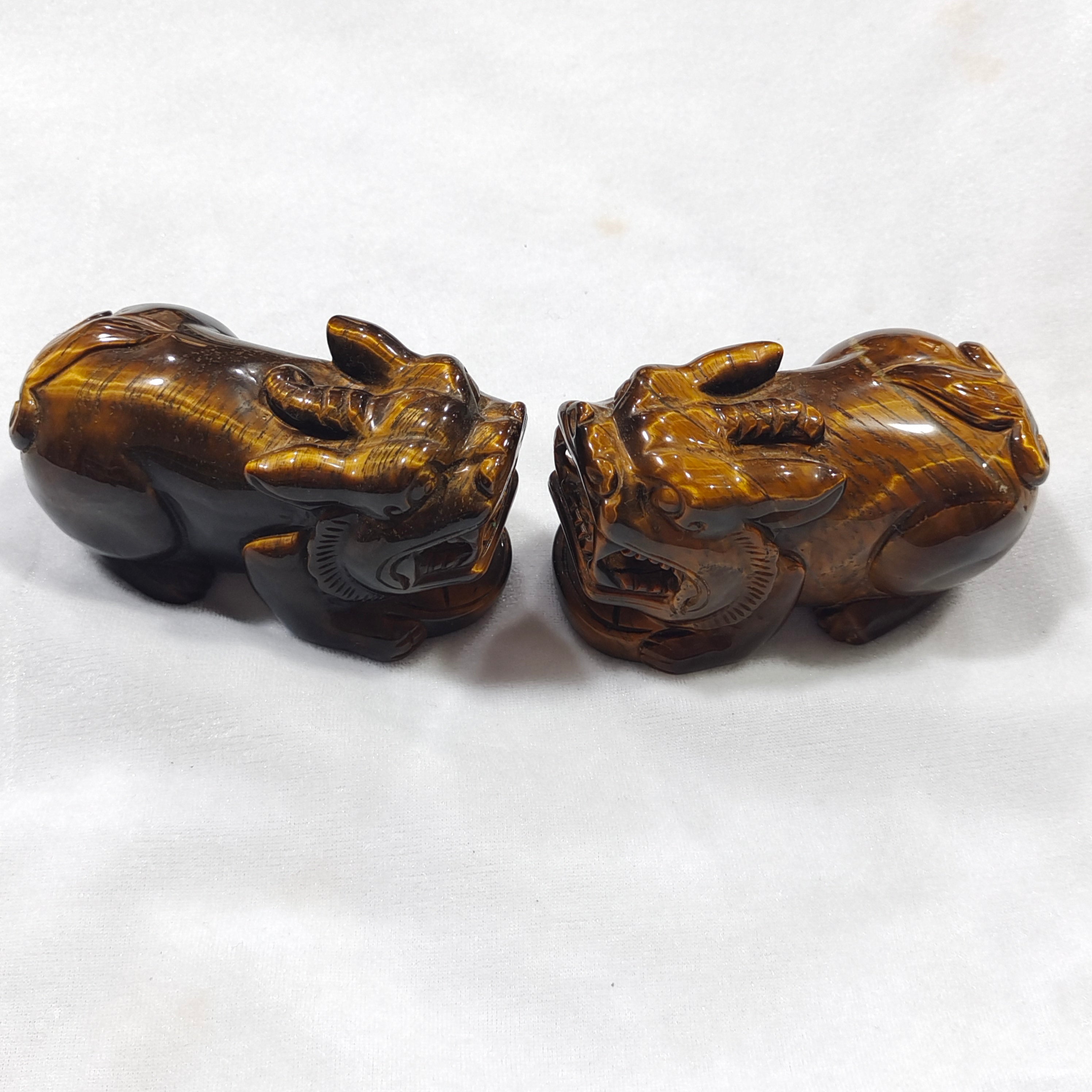 Yellow Tiger Eye Pixiu