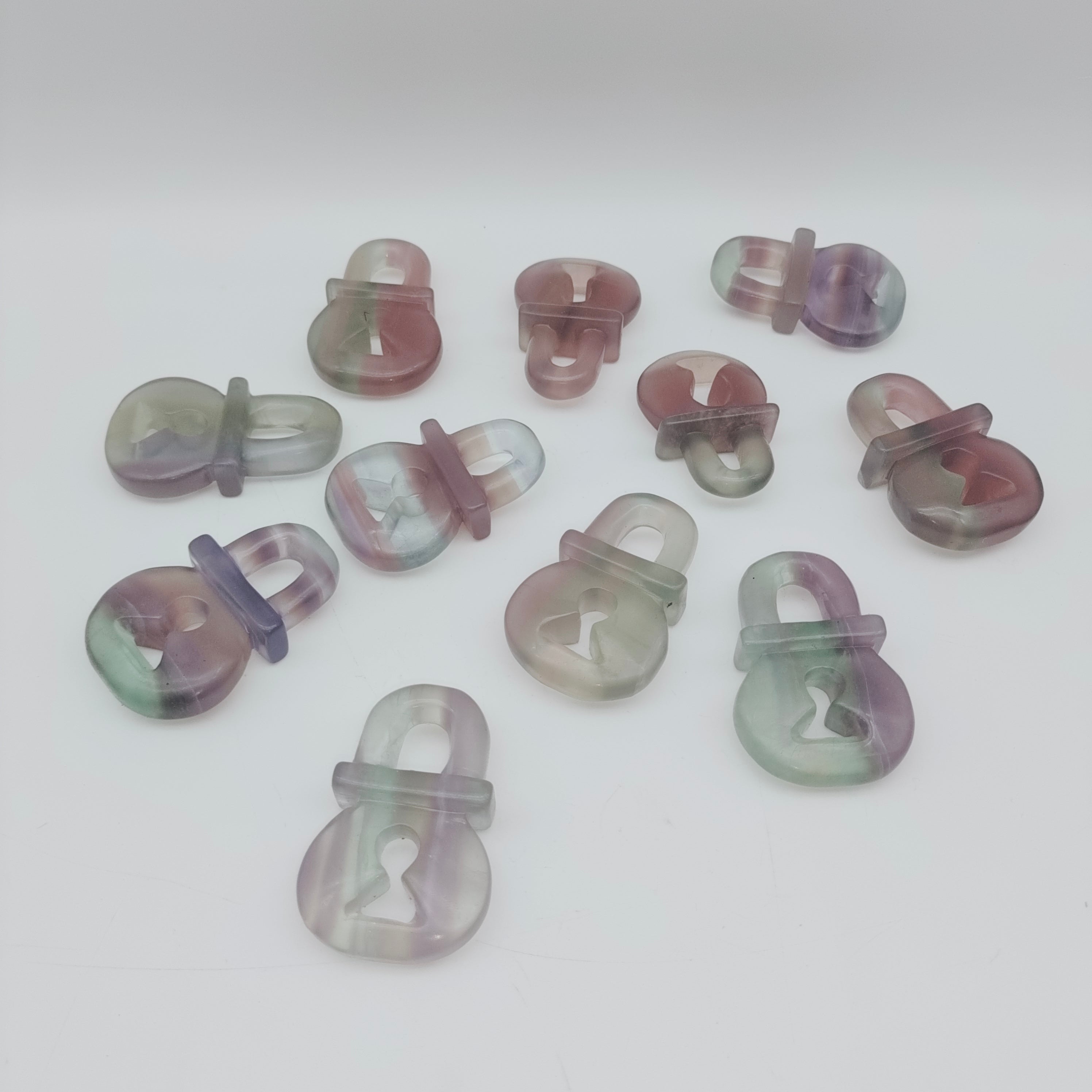 Fluorite lock