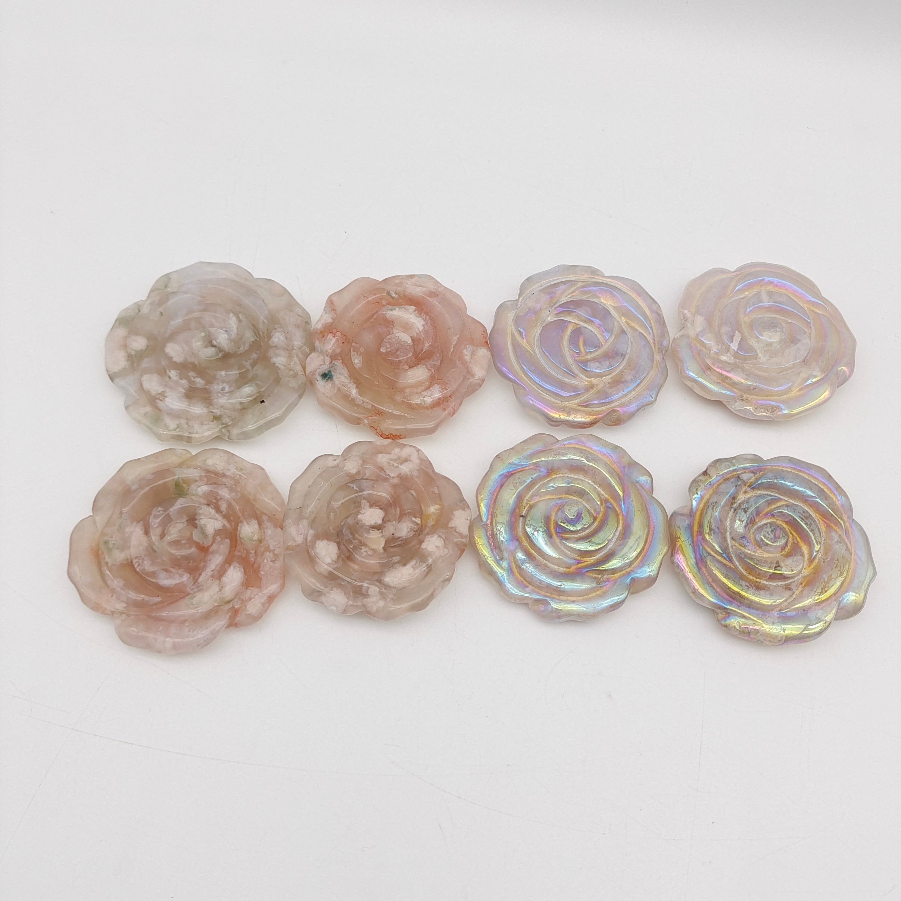 Flower agate flower