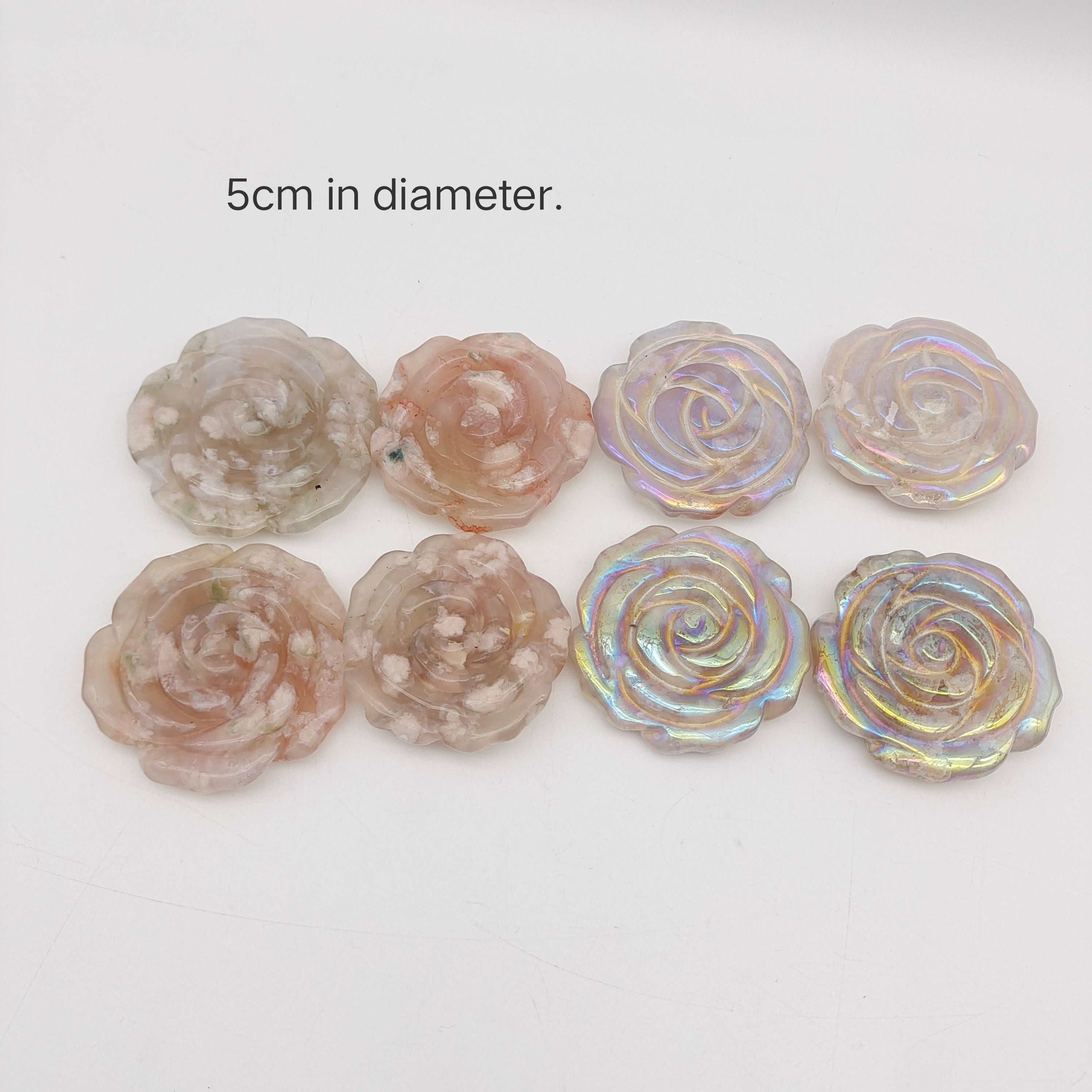 Flower agate flower