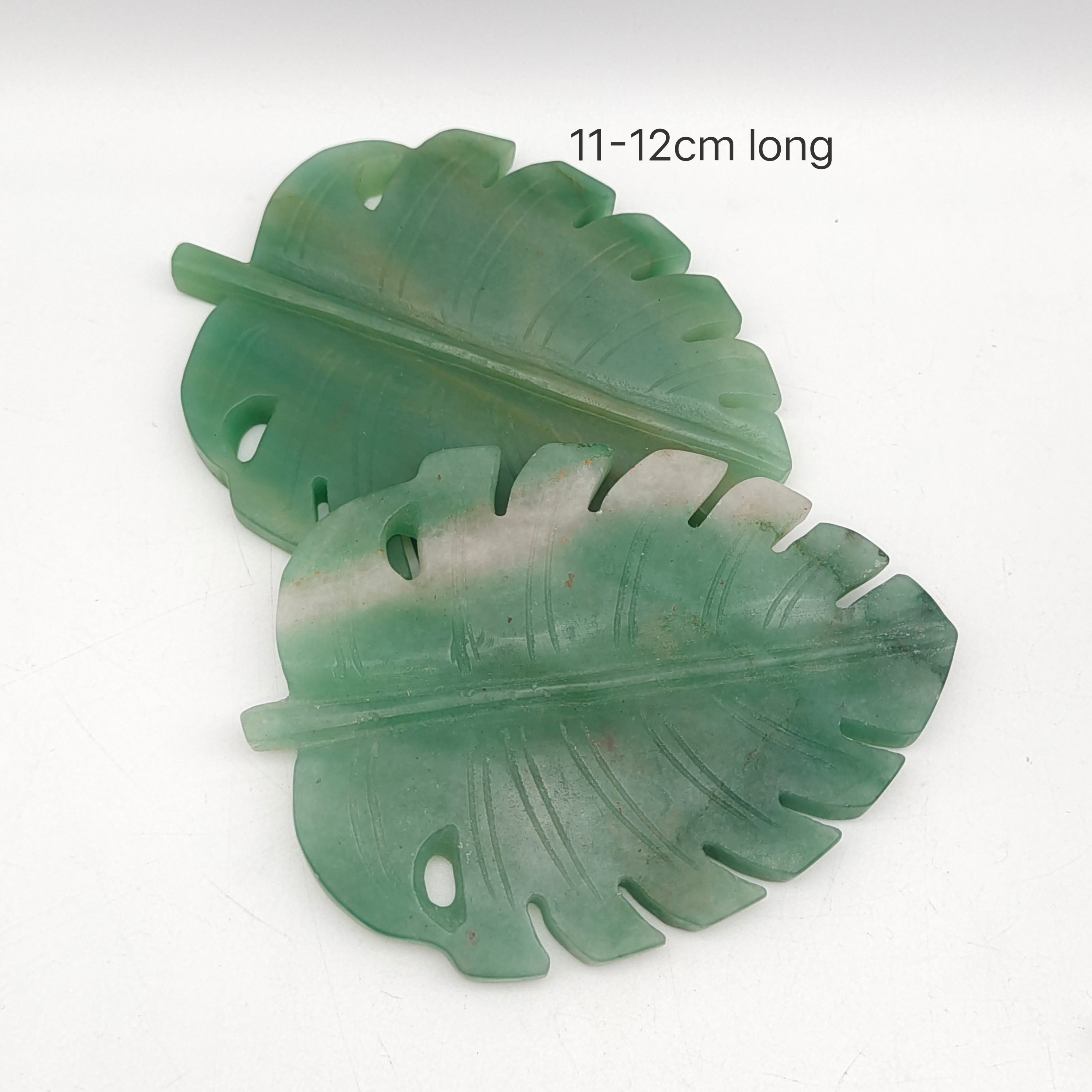 Green aventurine leaves