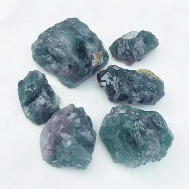 Fluorite raw stone