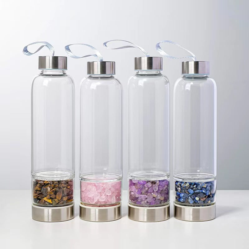 crystal water bottles