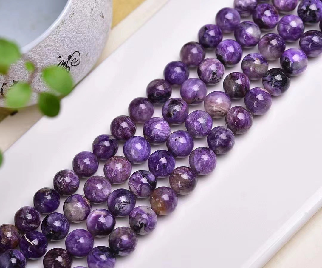 charoite 8mm  beads