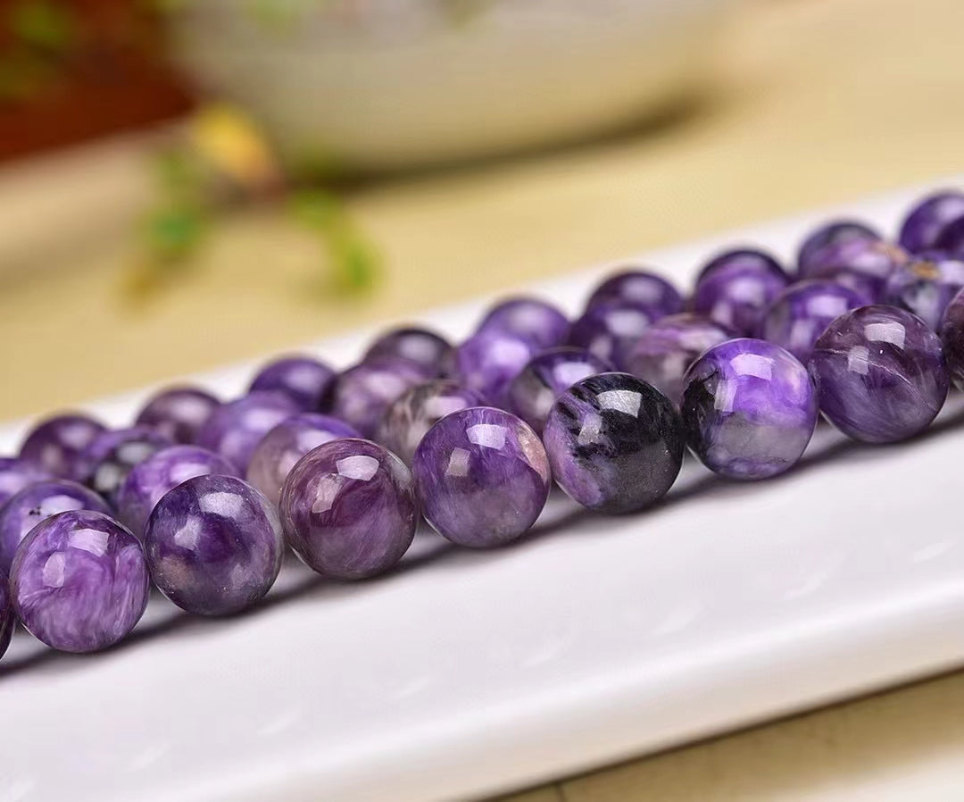 charoite 8mm  beads