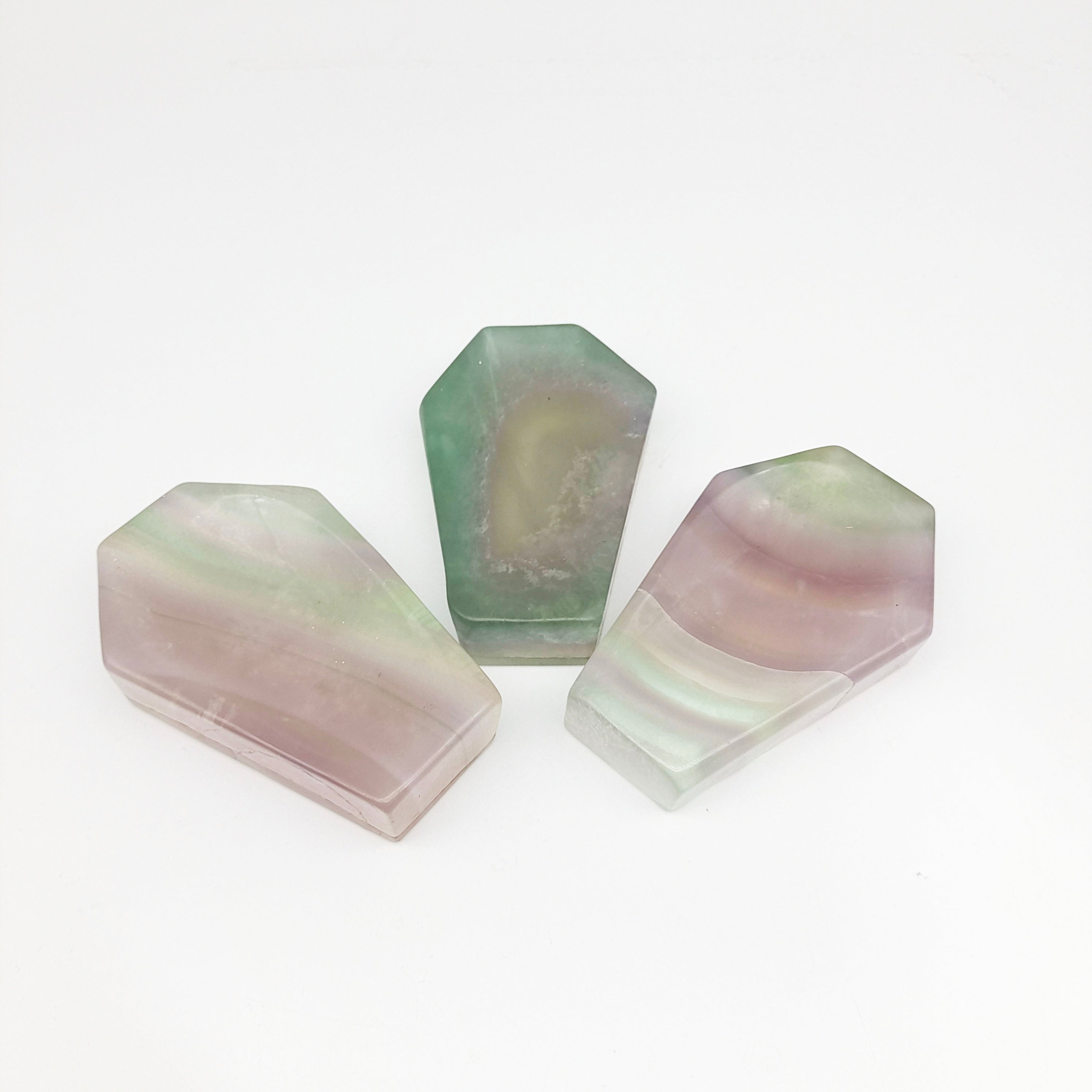 Fluorite coffin bowl