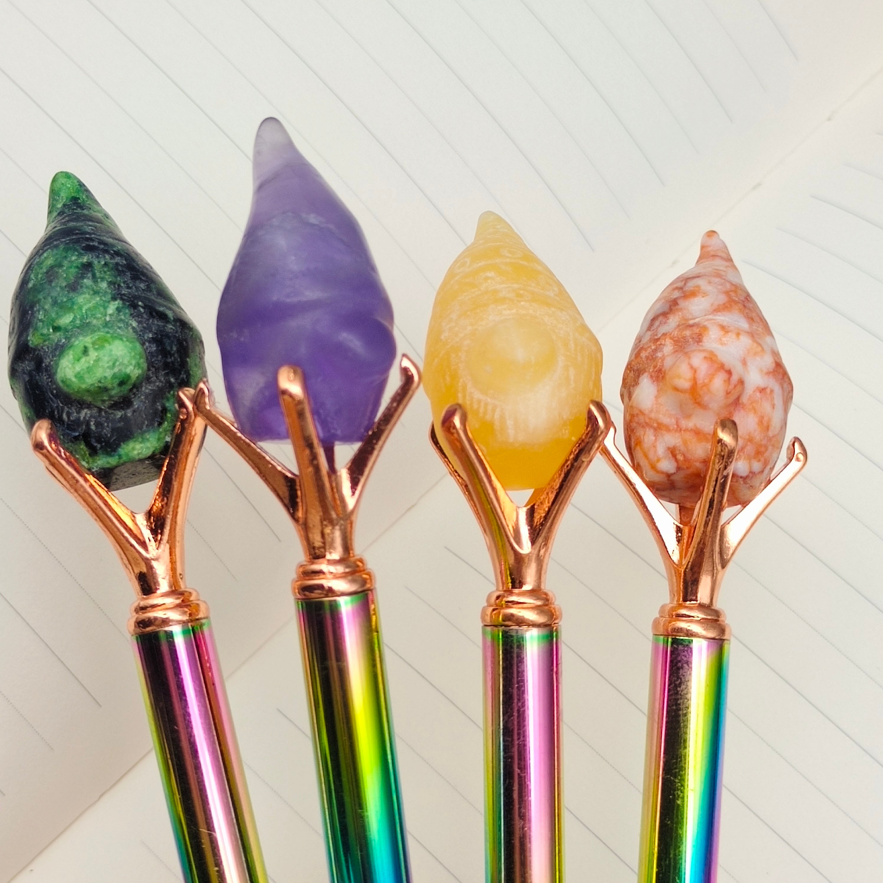 Crystal gnome pen