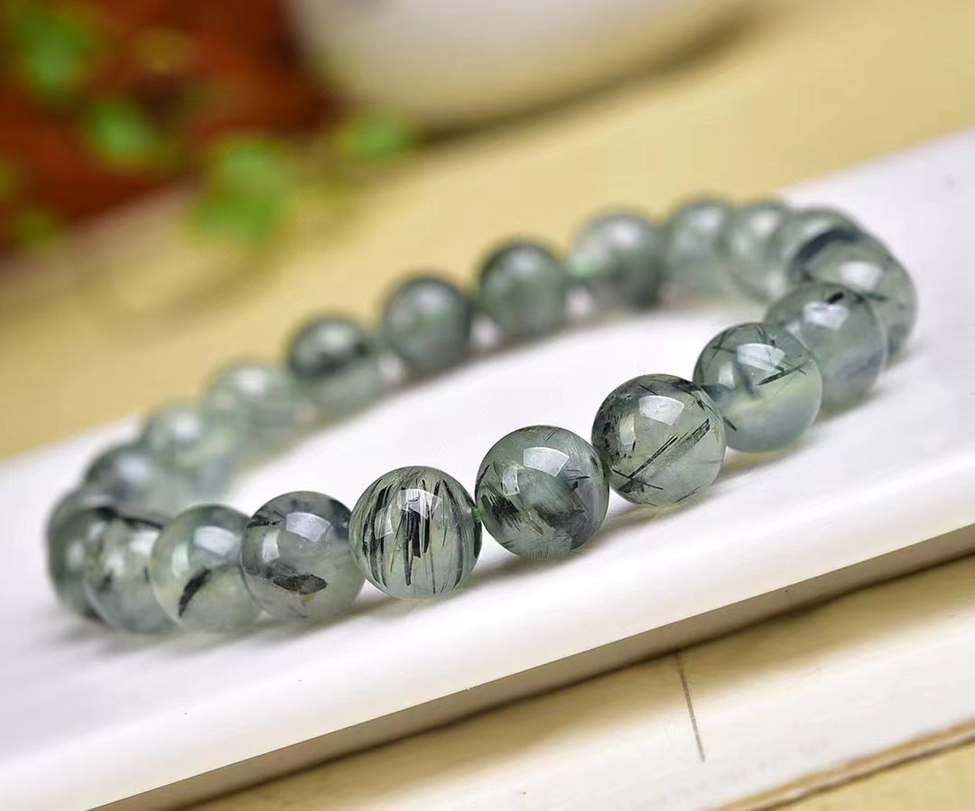 Prehnite 8mm bracelet