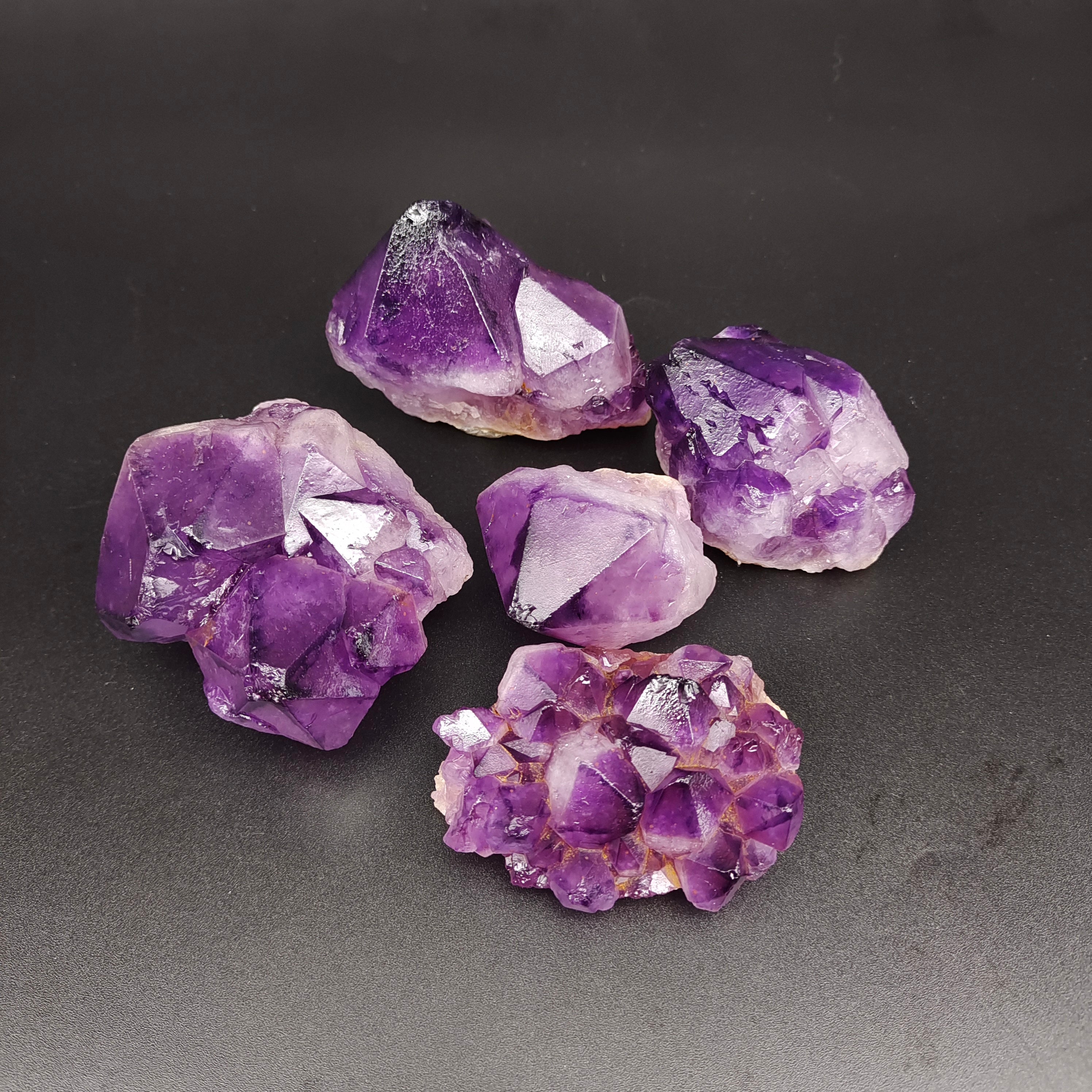 Amethyst cluster specimen