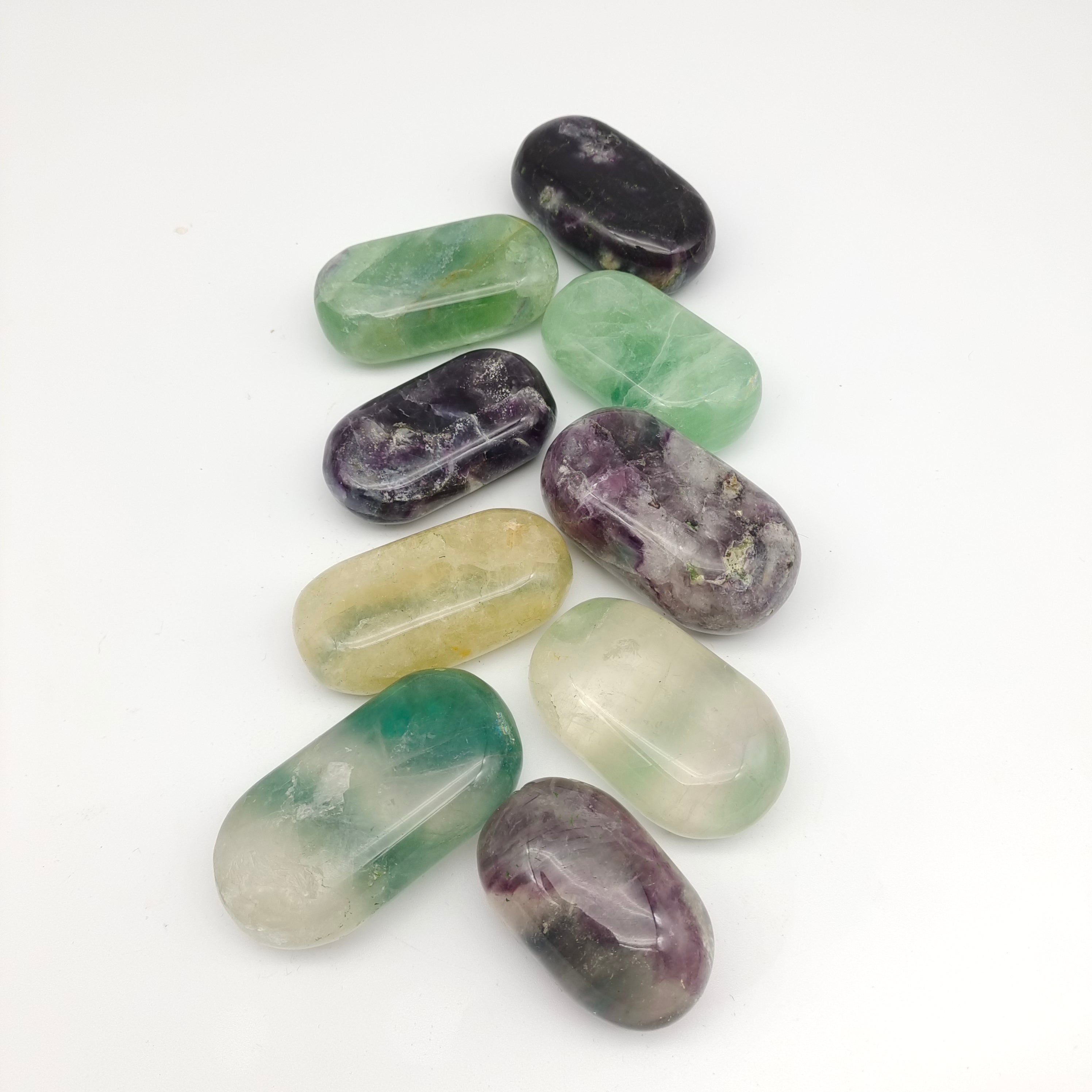 Fluorite palmstone