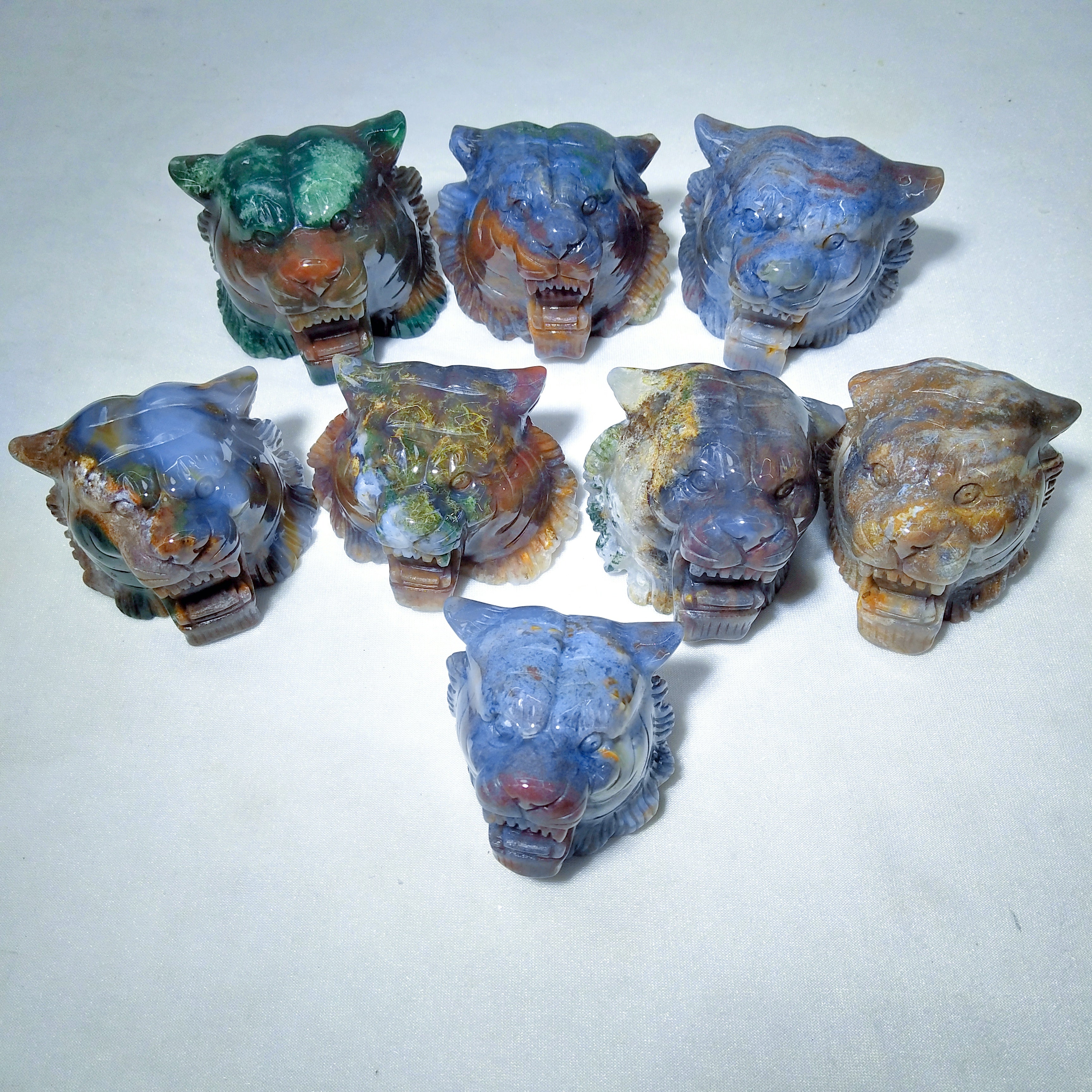 Ocean Jasper Tiger Head