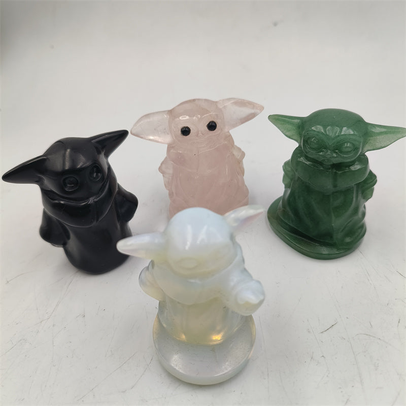 Yoda in different materials