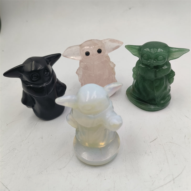 Yoda in different materials