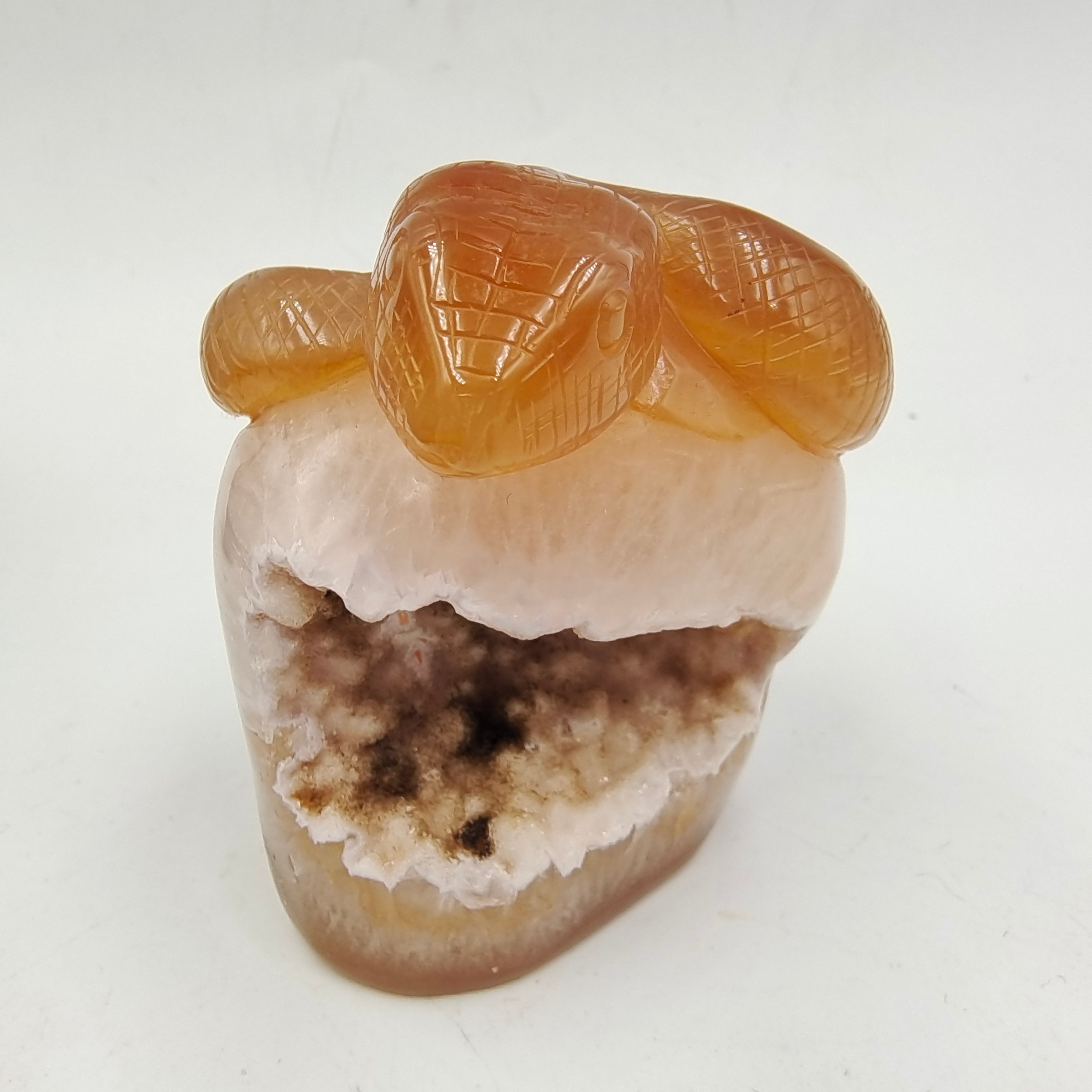 Agate Geode Snake