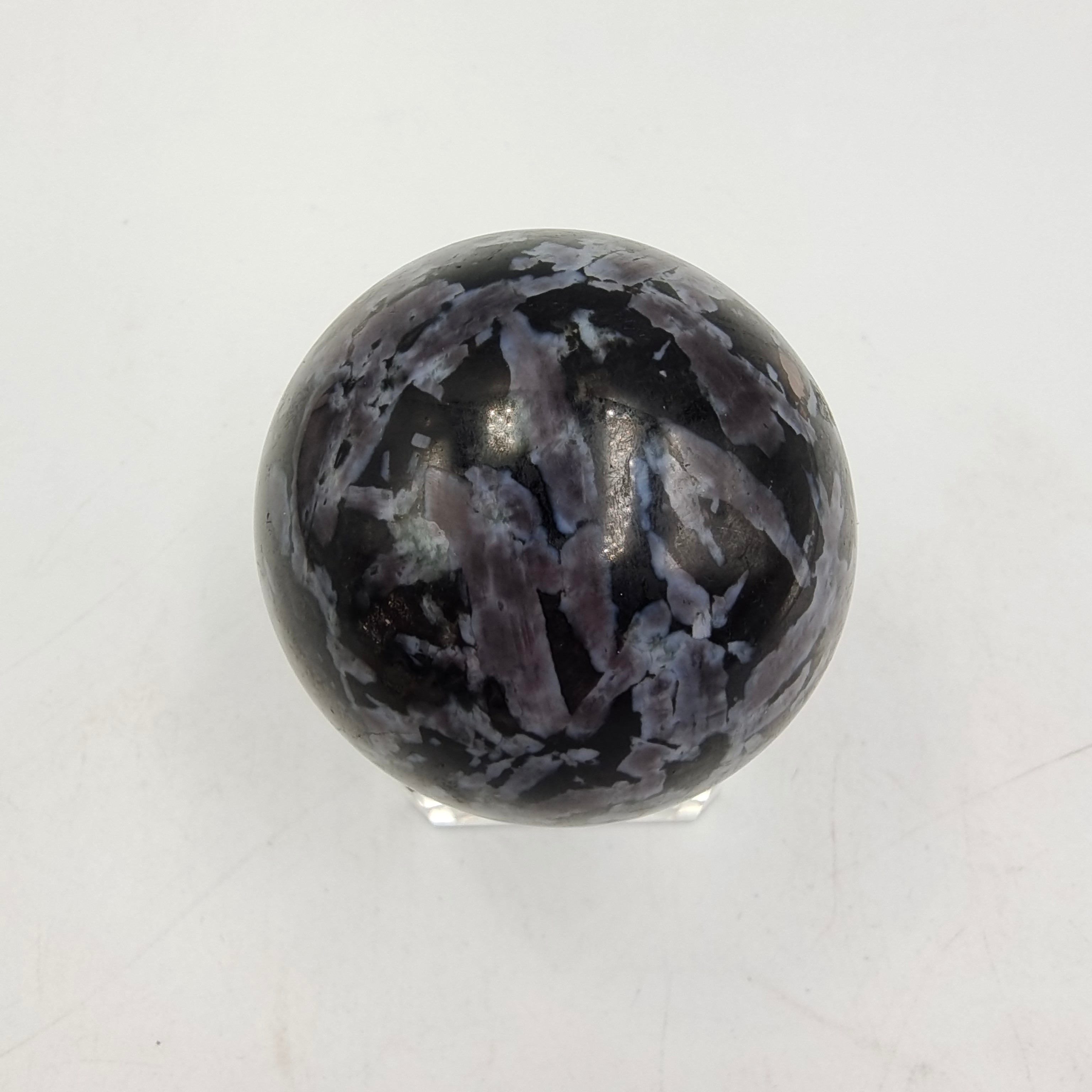 Indigo gabbro sphere