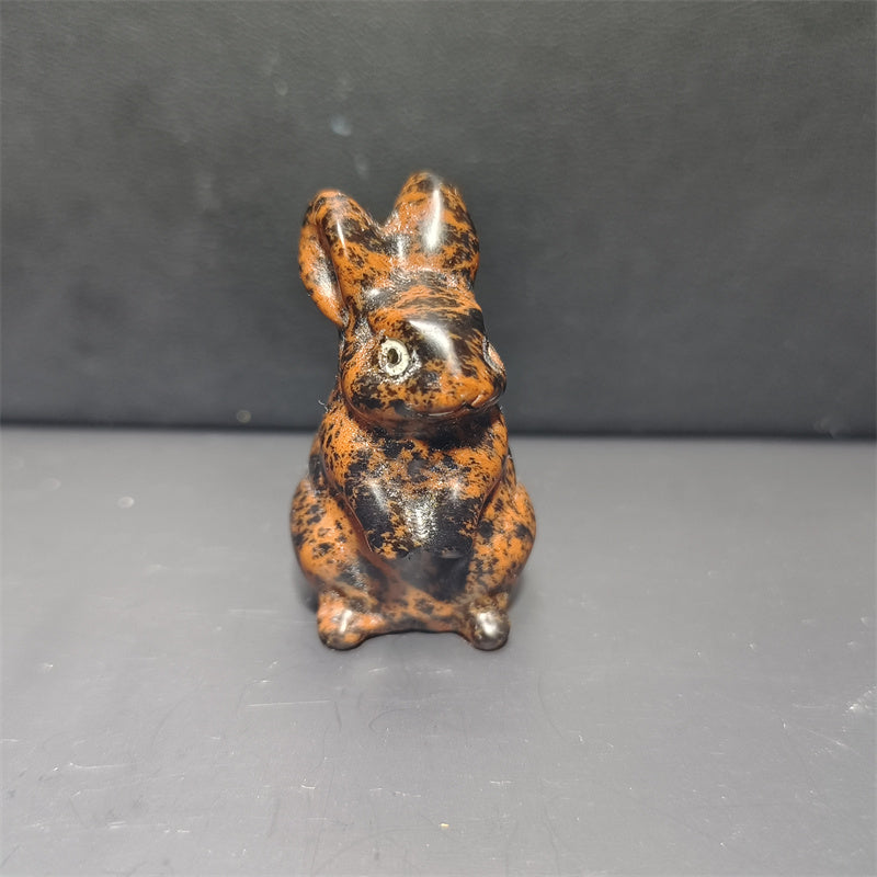 Various materials mini rabbits