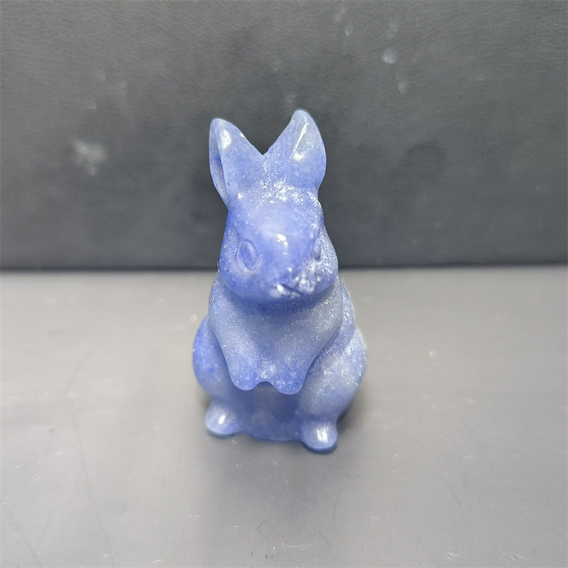 Various materials mini rabbits