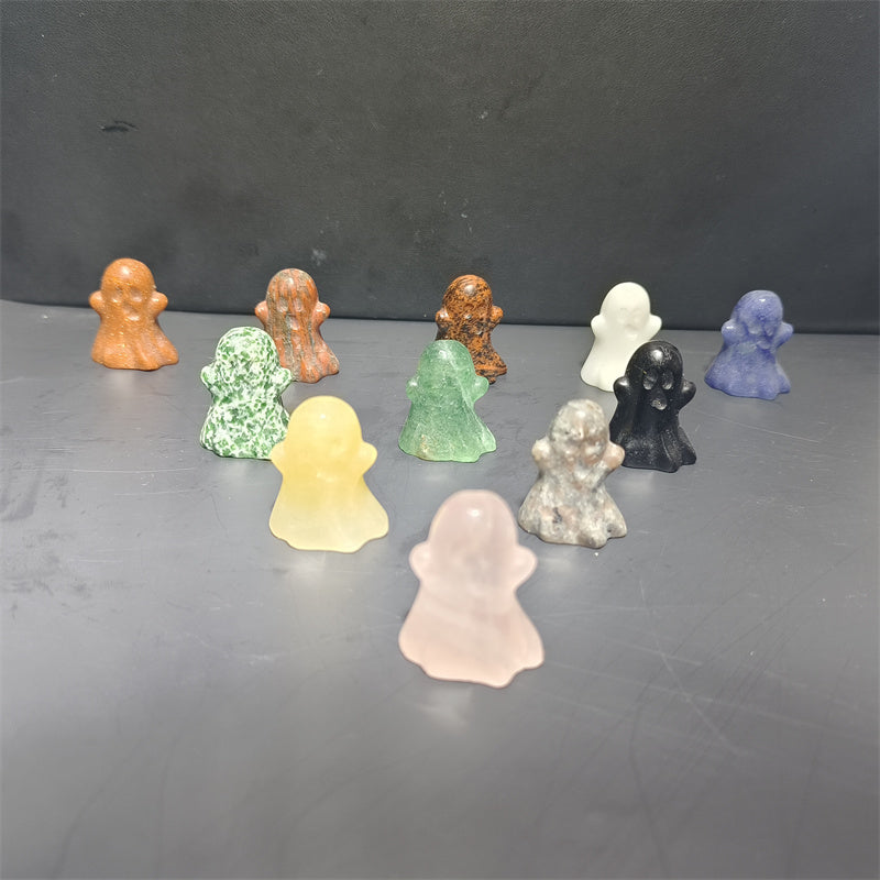 Various materials mini ghosts