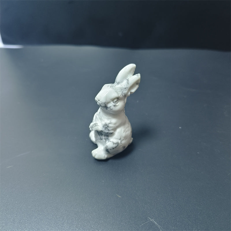 Various materials rabbits