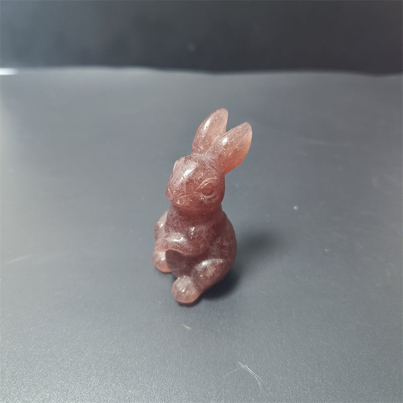 Various materials rabbits