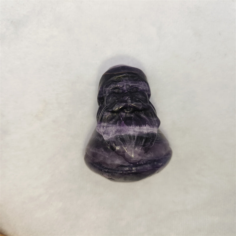 Santa Claus of various materials