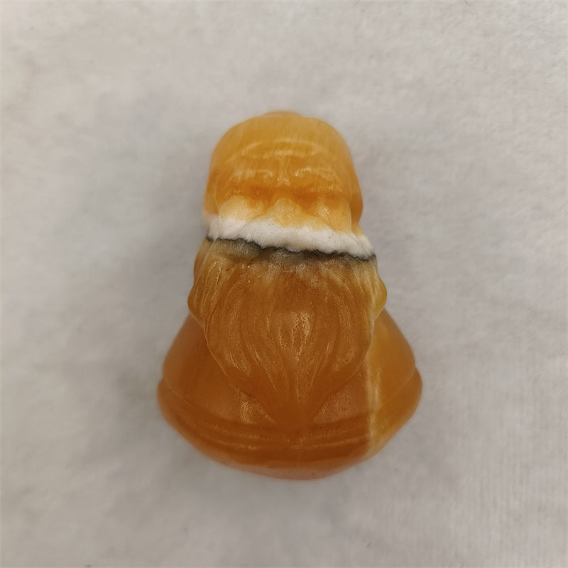 Santa Claus of various materials