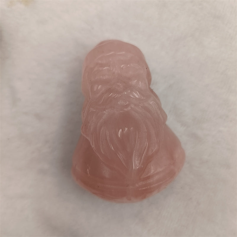 Santa Claus of various materials