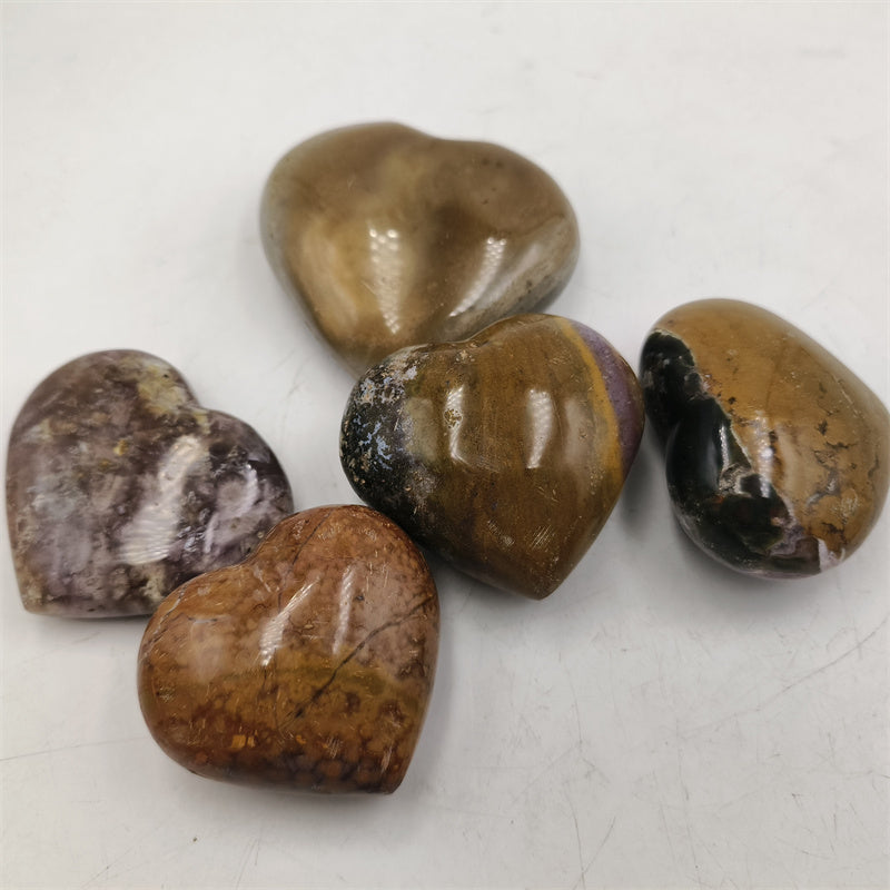 Ocean Jasper heart