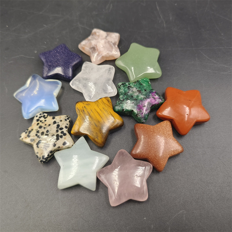 Various material stars