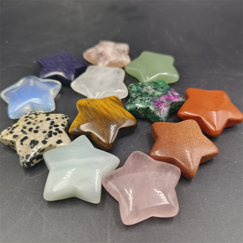 Various material stars