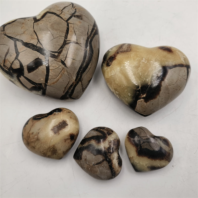 Septarian heart