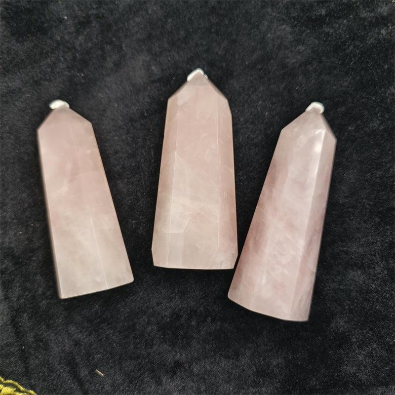 Rose quartz tower